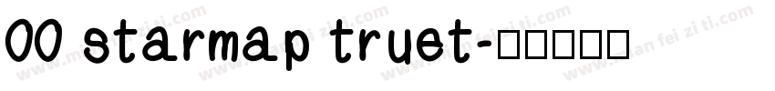 00 starmap truet字体转换